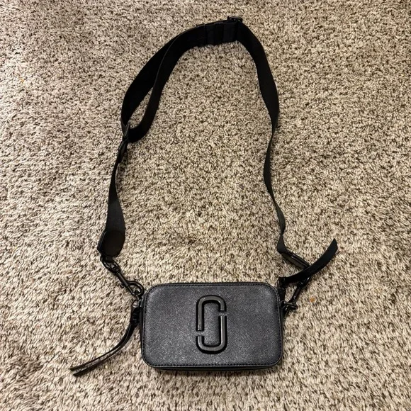 Marc Jacobs the Snaphot Crossbody Bag Black - Picture 2 of 8